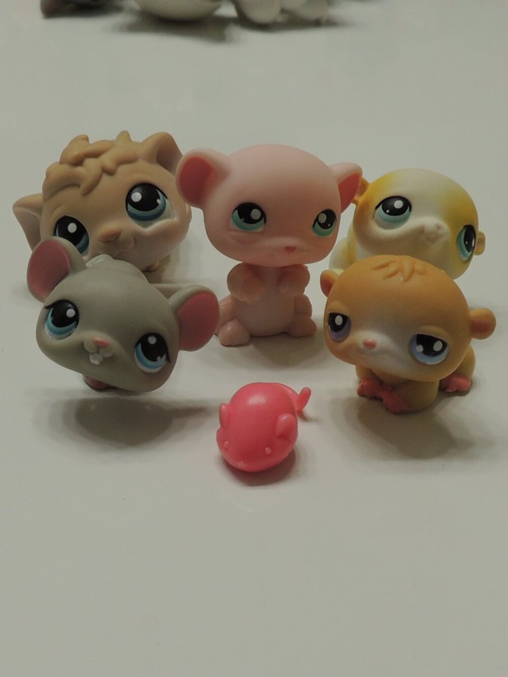 Littlest pet shop mice, hamsters, guinea pig
